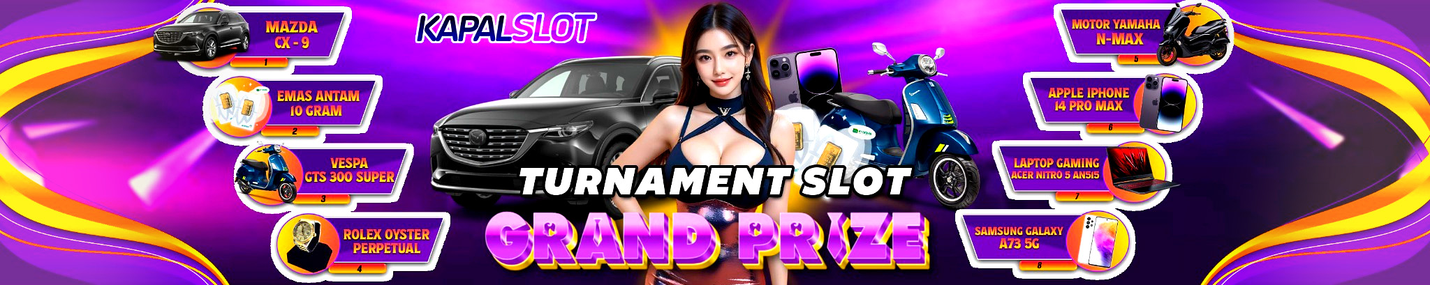 Event Turnament Slot Grand Prize Mobil